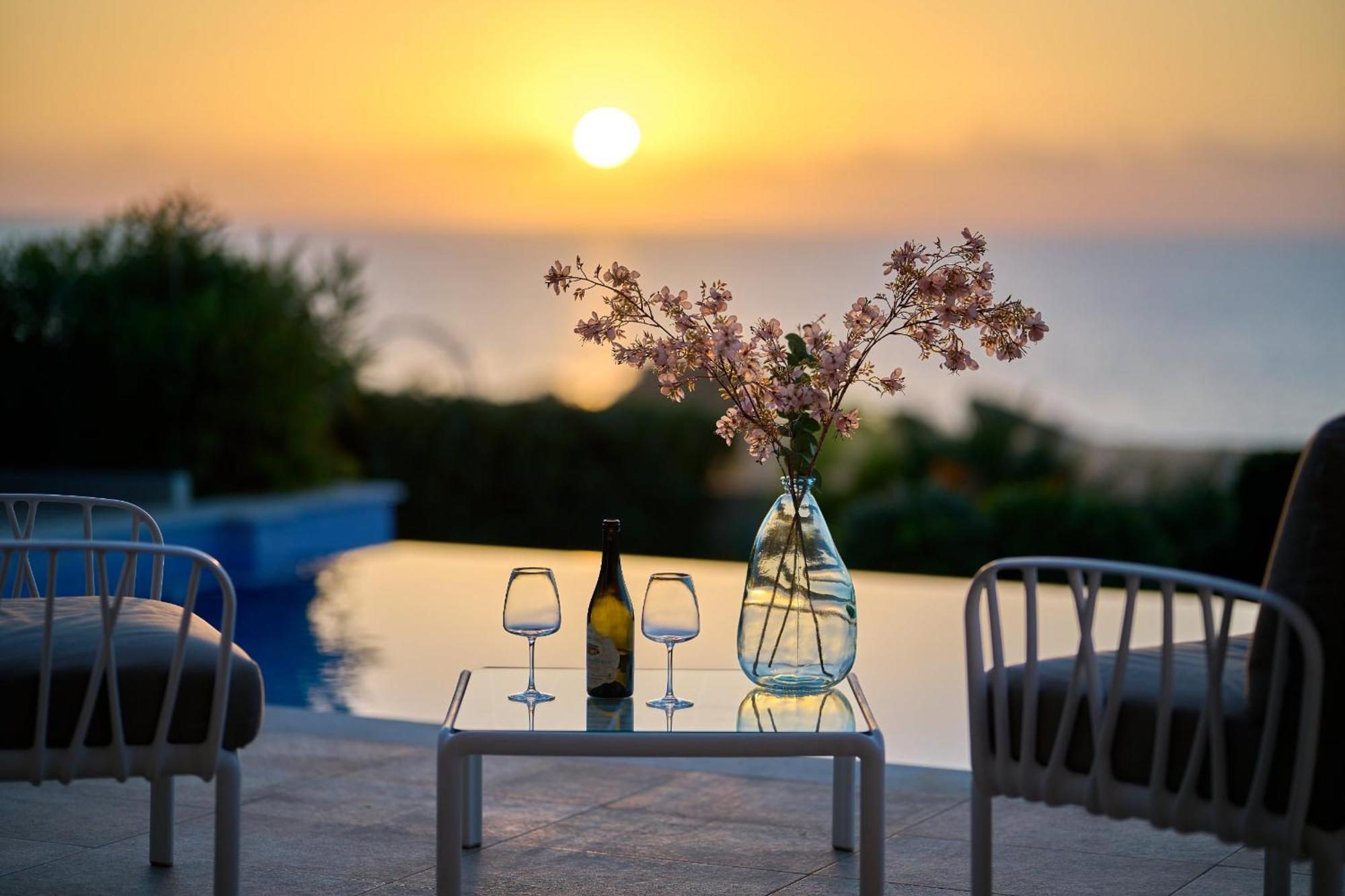 Olymp Luxury Villa D - Luxury Escape With Direct Beach Access And Unique Sunsets Paphos Szoba fotó