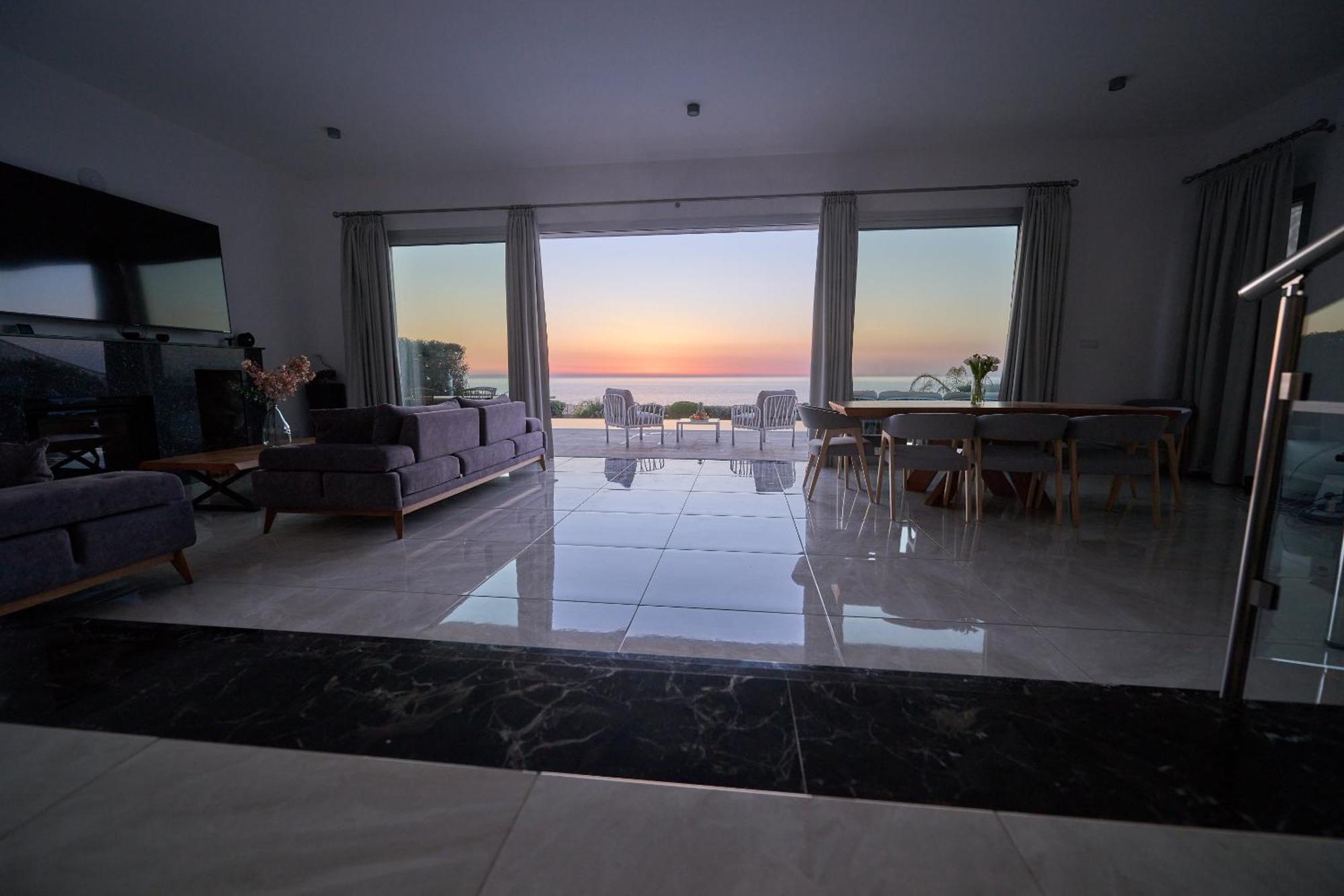 Olymp Luxury Villa D - Luxury Escape With Direct Beach Access And Unique Sunsets Paphos Kültér fotó