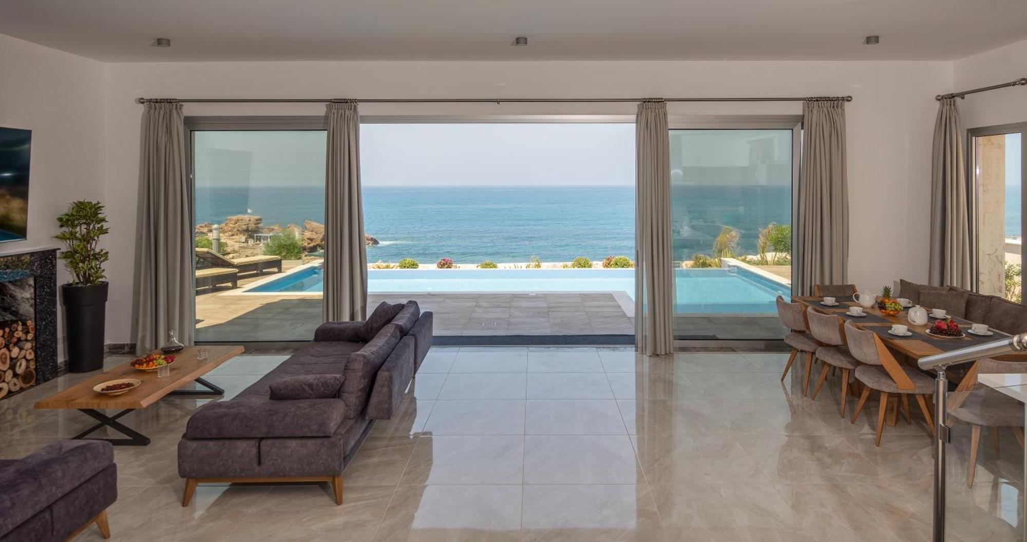 Olymp Luxury Villa D - Luxury Escape With Direct Beach Access And Unique Sunsets Paphos Kültér fotó