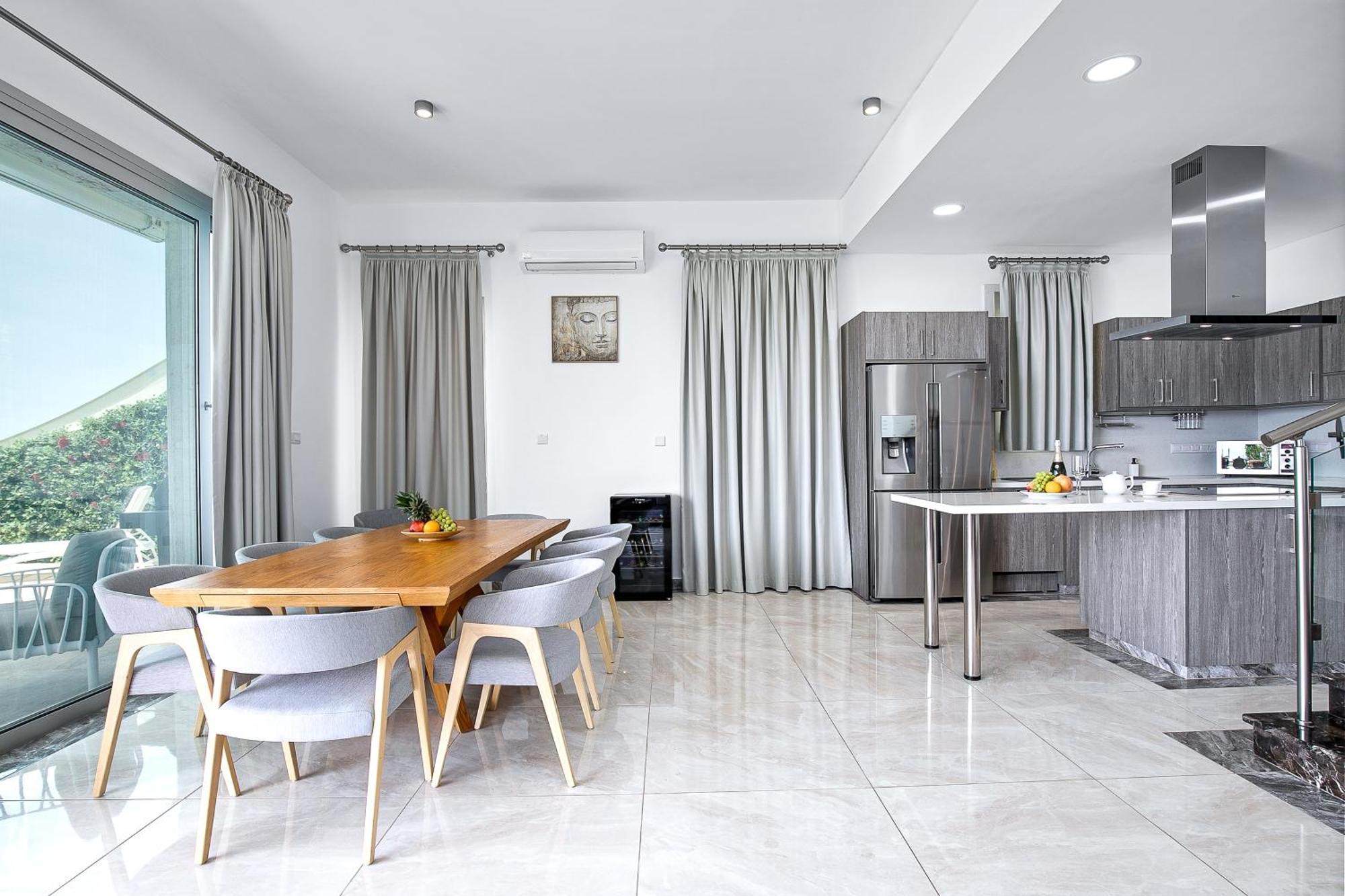 Olymp Luxury Villa D - Luxury Escape With Direct Beach Access And Unique Sunsets Paphos Kültér fotó