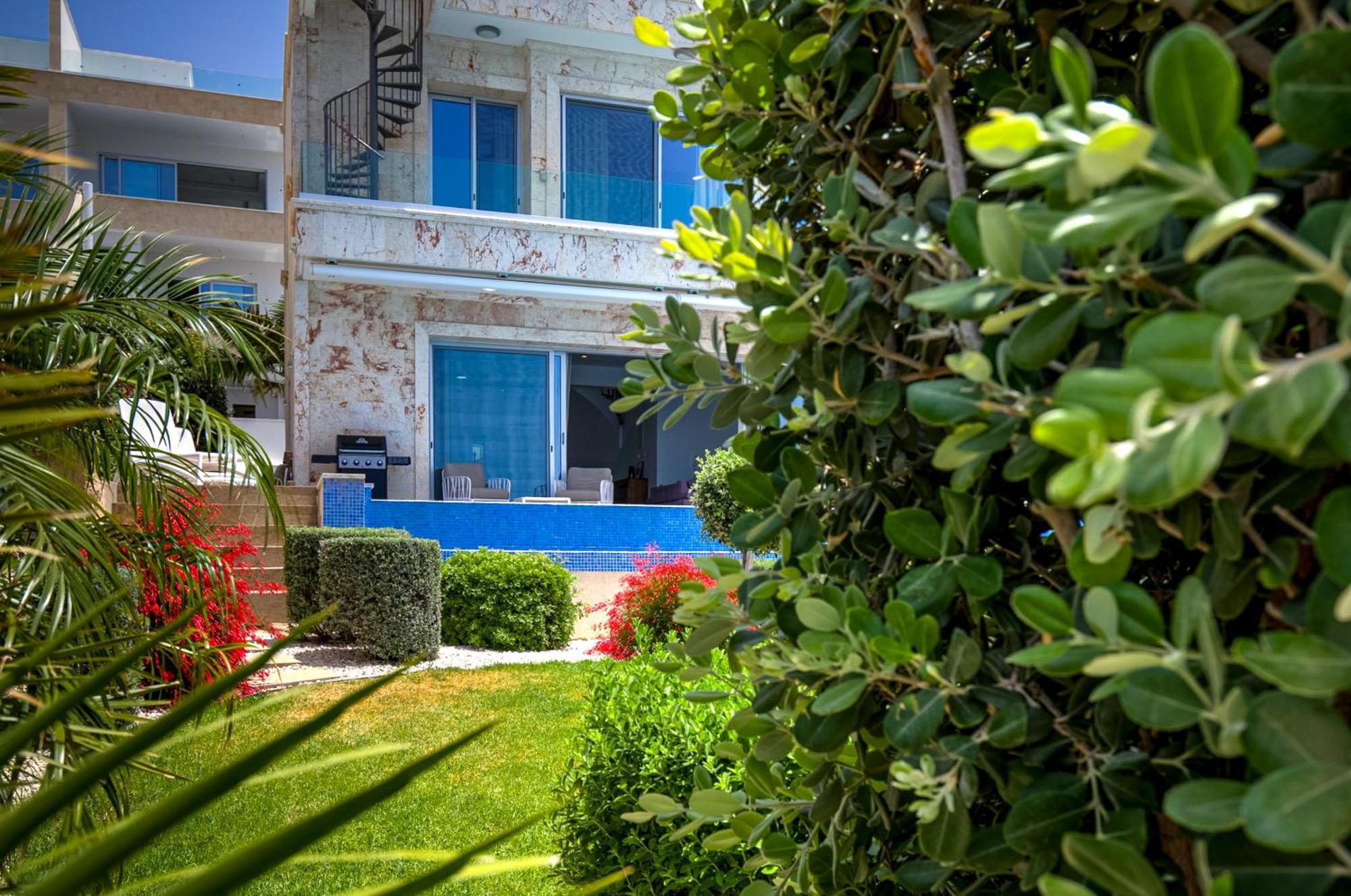 Olymp Luxury Villa D - Luxury Escape With Direct Beach Access And Unique Sunsets Paphos Kültér fotó